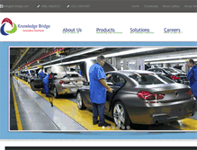 Tablet Screenshot of kn-bridge.com